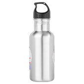 Amerikaanse shimmer- en sterrenkunst waterfles  (Achterkant)