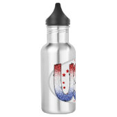 Amerikaanse shimmer- en sterrenkunst waterfles  (Links)
