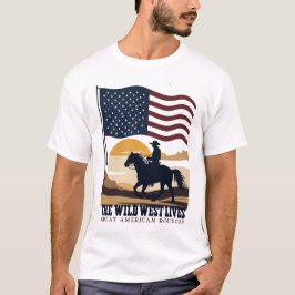 Amerikaanse shirten t-shirt