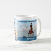 Amerikaanse Shoal Lighthouse, Mok van Florida (Voorkant rechts)