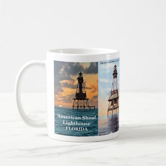Amerikaanse Shoal Lighthouse, Mok van Florida (Links)