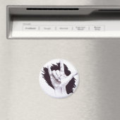 AMERIKAANSE SIGN-TAAL IK HOOP VAN JE MAGNEET (Insitu (Vaatwasser))