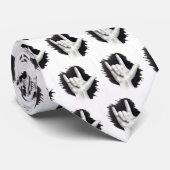 AMERIKAANSE SIGN-TAAL: IK HOU VAN JE: STROPDAS (Opgerold)