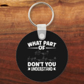 Amerikaanse Sing Language ASL-leraar ASL Alphabet  Sleutelhanger (Achterkant)