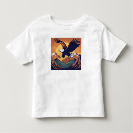 Amerikaanse Sky King Kinder Shirts