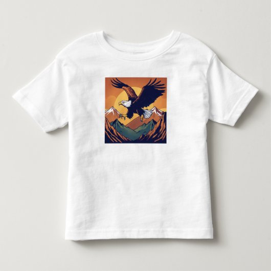Amerikaanse Sky King Kinder Shirts (Voorkant)