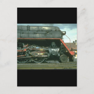 Amerikaanse Skyliner pose for_Steam Trains Briefkaart