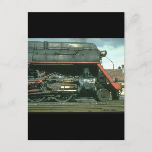 Amerikaanse Skyliner pose for_Steam Trains Briefkaart (Voorkant)