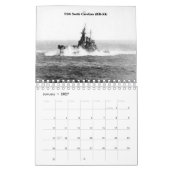 Amerikaanse slagschepen van de Tweede Wereldoorlog Kalender (Jan 2027)