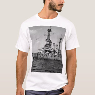 Amerikaanse slagschip New Jersey in_War Afbeelding T-shirt