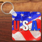 Amerikaanse Sleutelhanger (Voorkant)
