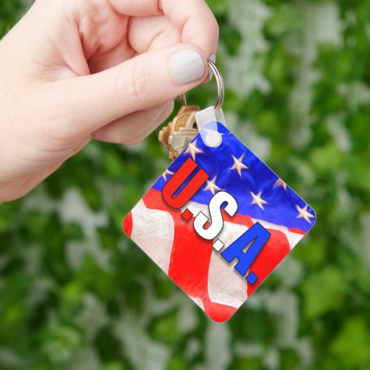 Amerikaanse Sleutelhanger (Hand)