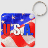 Amerikaanse Sleutelhanger (Achterkant)