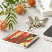 Amerikaanse Sleutelhanger met vlag (Zijkant)