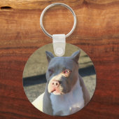 Amerikaanse sleutelhanger van Staffordshire Terrie (Voorkant)