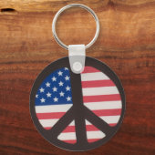 Amerikaanse Sleutelhanger voor vredeshandtekeninge (Voorkant)