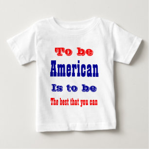 Amerikaanse slogan t-shirts
