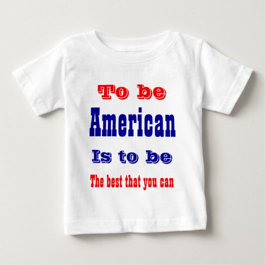 Amerikaanse slogan t-shirts (Voorkant)