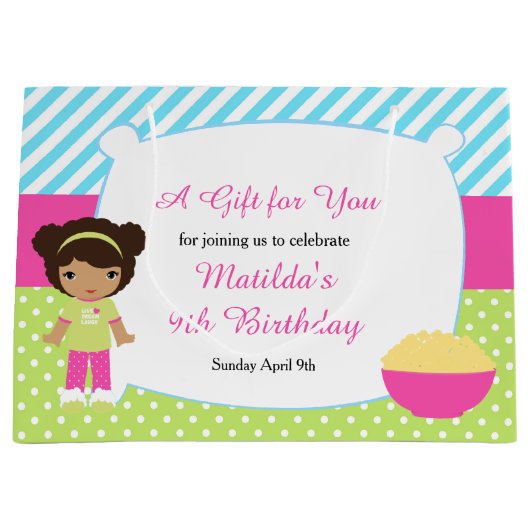 Amerikaanse Slumber-Slumber-wedstrijd Groot Cadeauzakje (Voorkant)