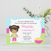 Amerikaanse Slumber-Slumber-wedstrijd Kaart (Staand voorkant)