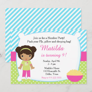 Amerikaanse Slumber-Slumber-wedstrijd Kaart