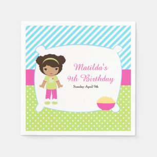 Amerikaanse Slumber-Slumber-wedstrijd Servet