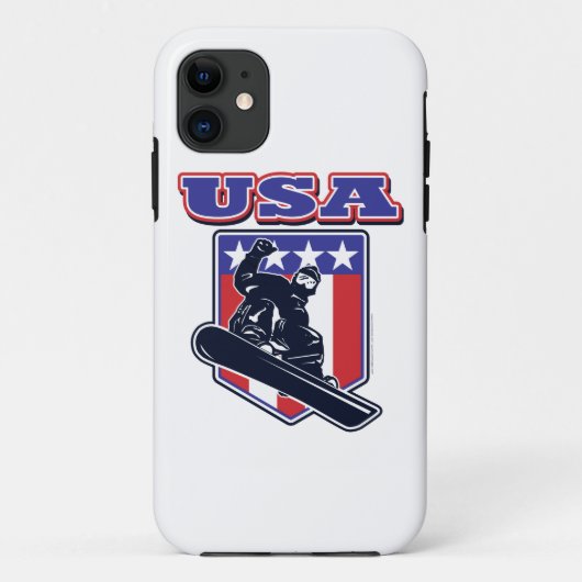 Amerikaanse Snowboarders Case-Mate iPhone Case (Achterkant)