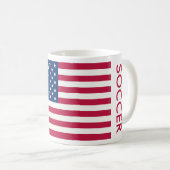 Amerikaanse SOCCER Koffiemok (Voorkant rechts)