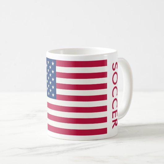 Amerikaanse SOCCER Koffiemok (Voorkant rechts)