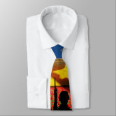 Amerikaanse soldaat Amerikaanse vlag ter ere Stropdas (Gebonden)