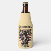 Amerikaanse soldaat fles koeler (Fles Voorkant)