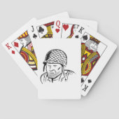 Amerikaanse Soldaat Illustratie Pokerkaarten (Achterkant)