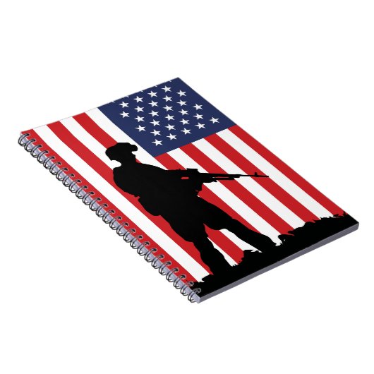 Amerikaanse soldaat notitieboek (Rechterzijde)