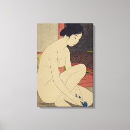 Amerikaanse soldaat te paard circa 1848  canvas afdruk