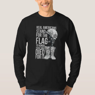 Amerikaanse soldaten Citaat Boots Helmet Pride Hon T-shirt