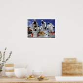 Amerikaanse soldaten van het 457e chemische batalj poster (Keuken)