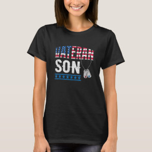 Amerikaanse Son American Flag Veterans Day Patriot T-shirt