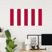 Amerikaanse Sons of Liberty 9 Vertical Strip Flag Poster (Thuiskantoor)