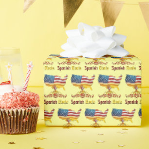 Amerikaanse Spaanse wortels Cadeaupapier