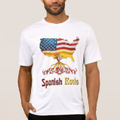 Amerikaanse Spaanse wortels T-shirt (Voorkant)