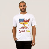 Amerikaanse Spaanse wortels T-shirt (Voorkant volledig)