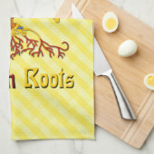 Amerikaanse Spaanse wortels Theedoek (Quarter Fold)