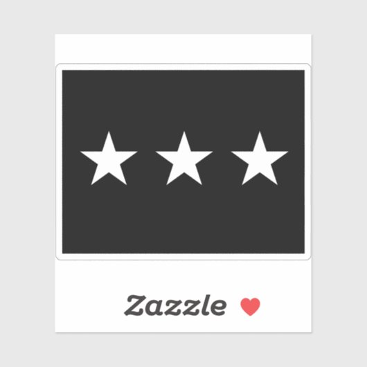 Amerikaanse Space Force brigadier luitenant-genera Sticker (Vel)