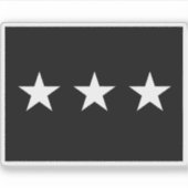 Amerikaanse Space Force brigadier luitenant-genera Sticker (Voorkant)