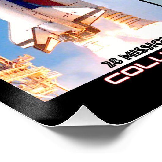 AMERIKAANSE SPACESHUTTLES 1981-2011 PERFECT POSTER (Hoek)