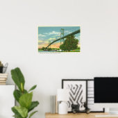 Amerikaanse Spanwijdte van het Internationale Uitz Poster (Thuiskantoor)