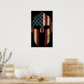 Amerikaanse Spartaan Poster (Keuken)