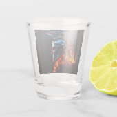Amerikaanse Spartaan Shot Glas (Achterkant)