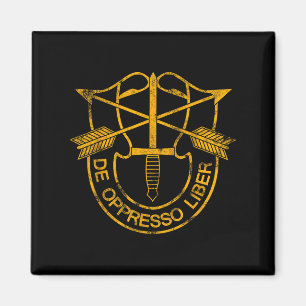 Amerikaanse Special Forces Veteraan Logo Patriotic Magneet