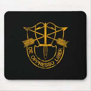 Amerikaanse Special Forces Veteraan Logo Patriotic Muismat